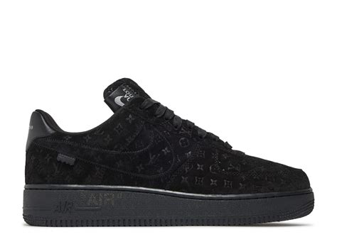 louis vuitton air force 1 triple black